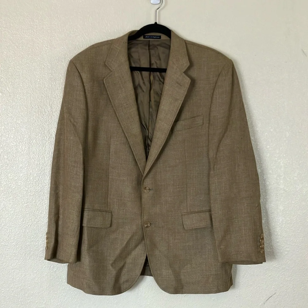 Amherst & Brock Wool Blend Blazer Sport Coat, 42R